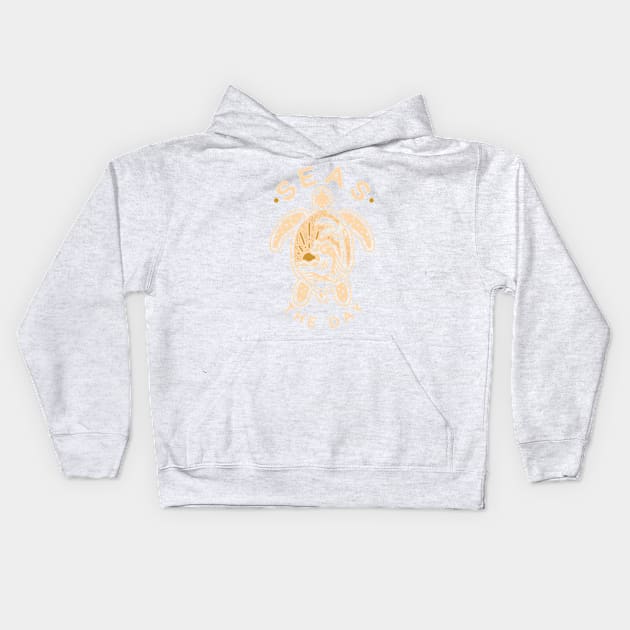 Seas the Day Kids Hoodie by Wild for Beer